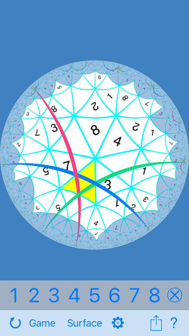 Hyperbolic Games screenshot